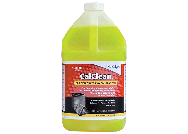 Nu-Calgon 4190-08 1 Gallon Cal-Green Aluminum Condenser Coil Cleaner -  4/Case